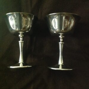 Pair of Silver Goblets