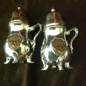 Mount Rushmore Silver Plated Salt and Pepper Set