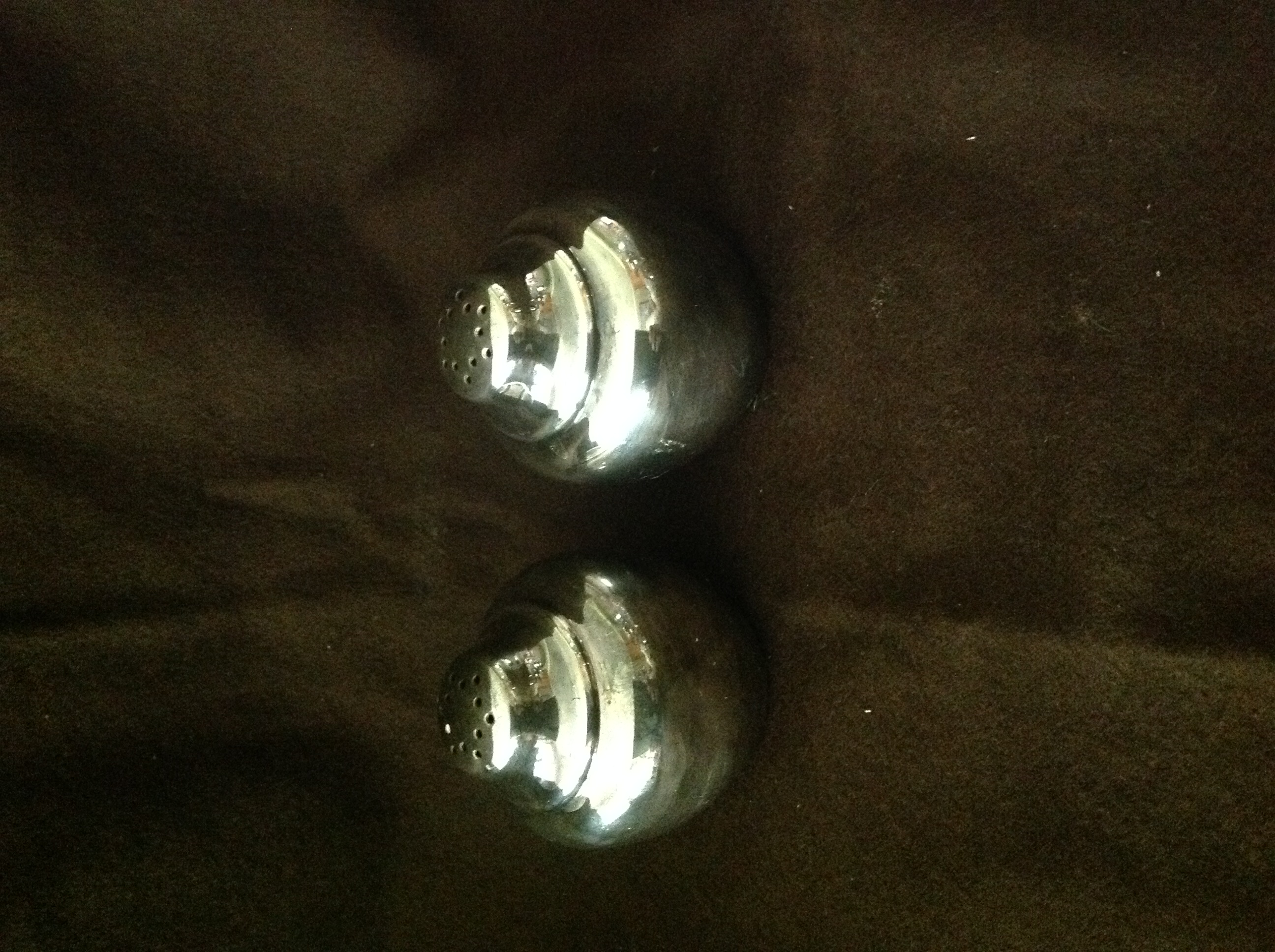 Silver Salt and Pepper Shakers